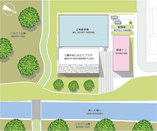 駐車場配置図